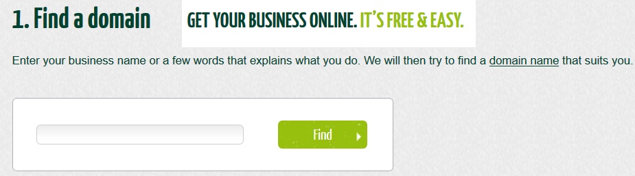Getting Irish Business Online - find a domain