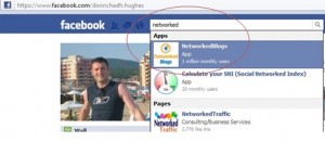 App Search on Facebook