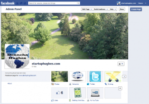 Facebook Page TABs Donncha Hughes Business Page