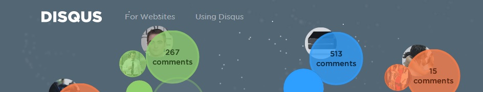 Disqus comment system