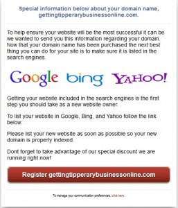 domain scam