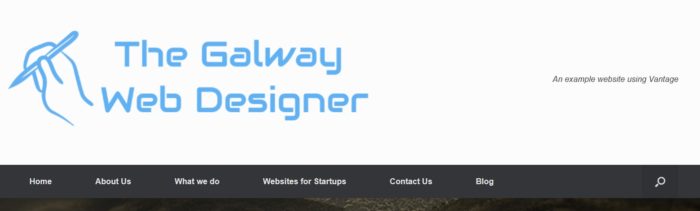 Vantage Theme Navigation Menu Options