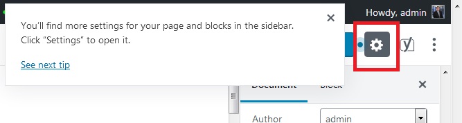 WP Block Editor Tip 2