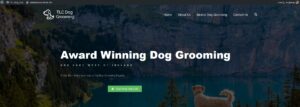 TLC Dog Grooming Website
