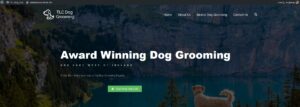 TLC Dog Grooming Website